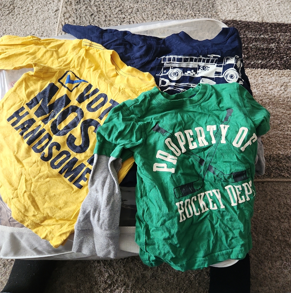 Carter's Green 'Property of Hockey Dept' Long Sleeve Tee